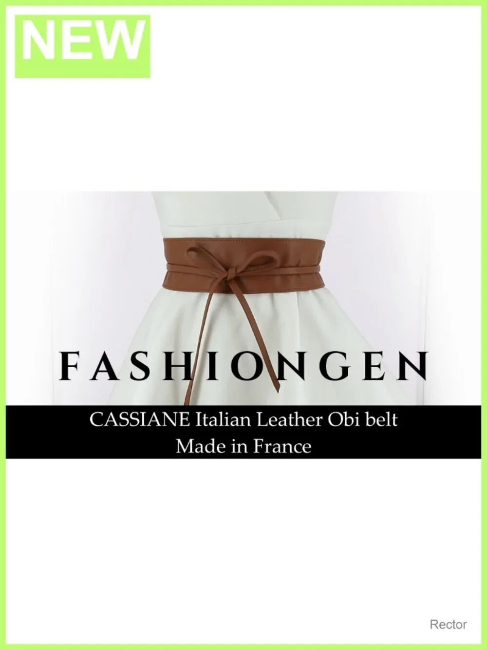 Women's Italian Leather Obi Belt Wide Vintage Wrap Waist Cinch